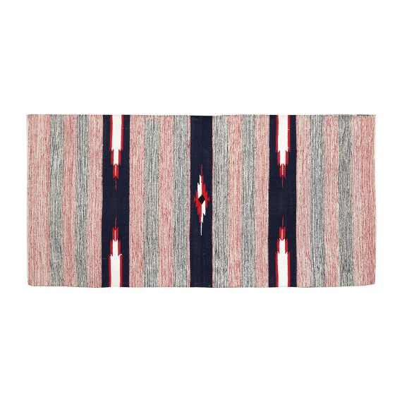 Handwoven Dari | Cotton Multicolor | Traditional Floor Rug | SHG Produc | 2 x 5 Inch