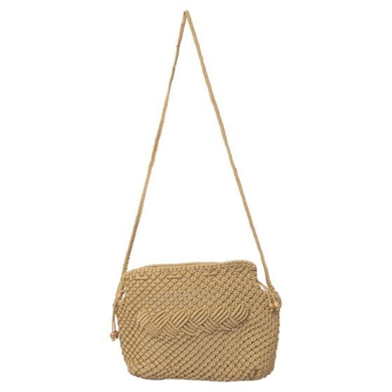 Earthy Elegance Macrame Sling Bag|Tote Bags For Girls and Women|Sling Bag