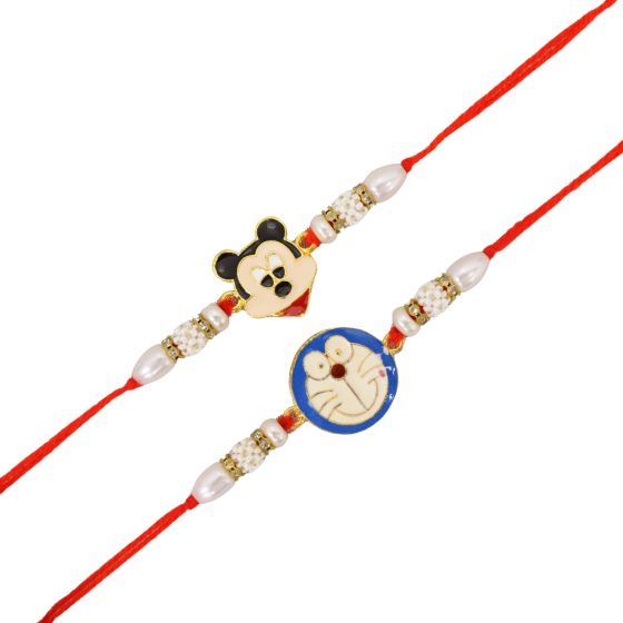 Rakhi for Kids Doraemon and Mickey Mouse || Handmade Rakhi || Made by Rural SHG || Saras Aajeevika