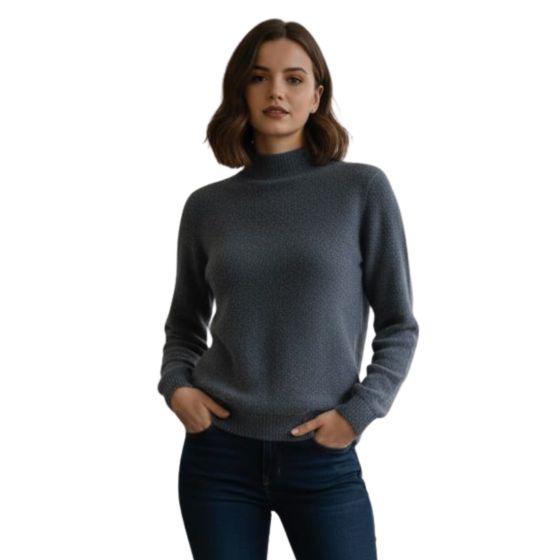 Wool Sweater Grey Color || XXL Size || Unisex || Saras Aajeevika