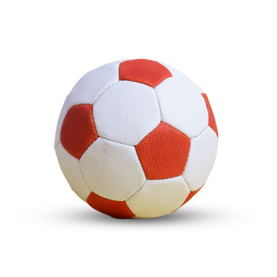Rugby Material Football 3 Ply No.-5 (Red & White) || Saras Aajeevika