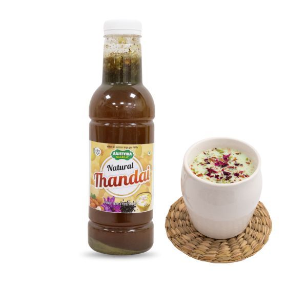 Saras Thandai Sharbat – 700ML | Traditional Festive Cooler