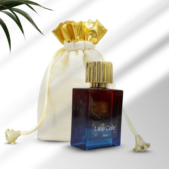 Lush Code Perfume Potli (50ml x 1) || Unique Collection of Natural Attar from Kannauj || Saras Aajeevika