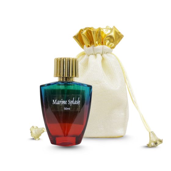 Marine Splash Perfume Potli (50ml x 1) || Unique Collection of Natural Attar from Kannauj || Saras Aajeevika