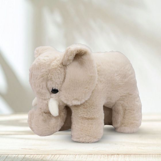 Soft Toy Elephant (Apricot Colour) || Saras Aajeevika