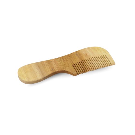 Wooden Neem Comb with Handle || Saras Aajeevika