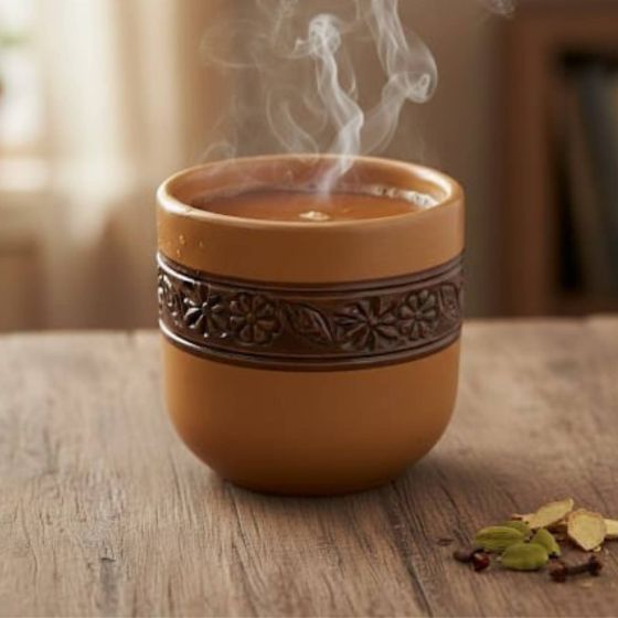 Terracotta Cup Set 200ml || Set of 06 || Saras Aajeevika