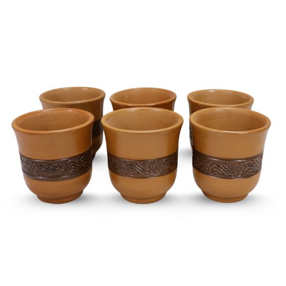 Terracotta Kullhar Set 180ml || Set of 6 || Saras Aajeevika