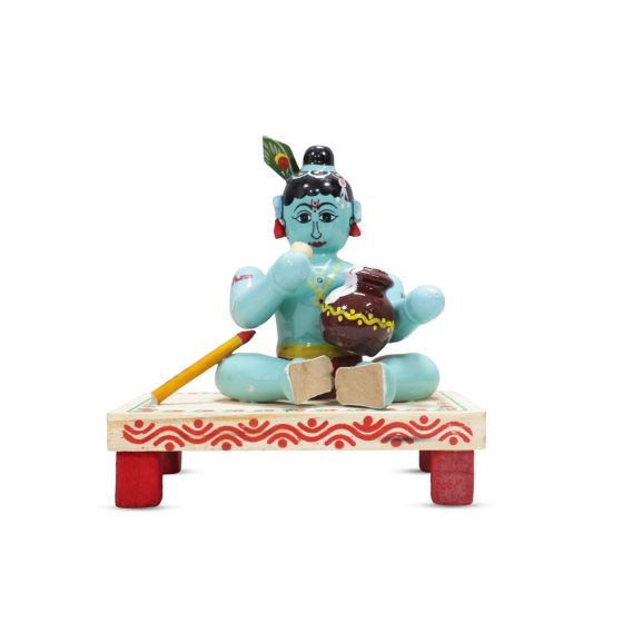 Etikoppaka Wooden Toys Krishna 5.5 || Saras Aajeevika