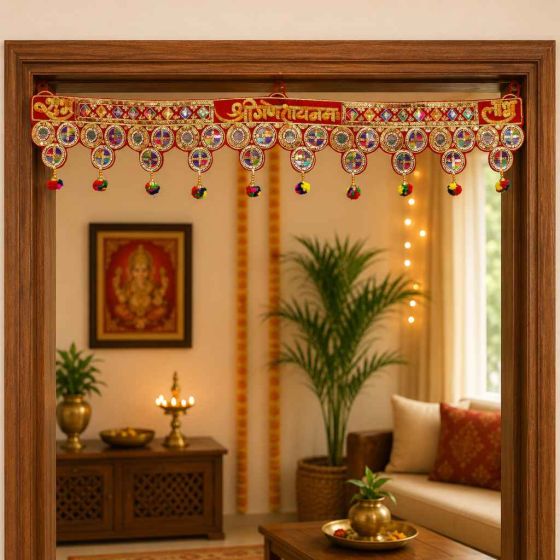 Kachchh Velvet Toran Shri Ganesha 3ft || Saras Aajeevika
