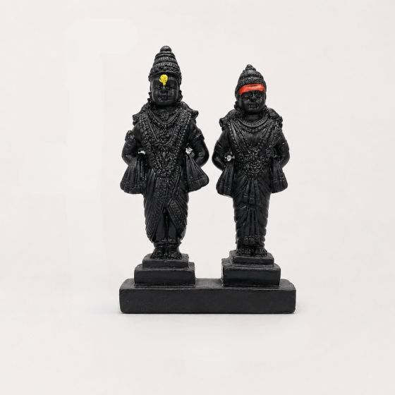 Polyresin Marble Bitthal & Rukmini || 5 inch || Saras Aajeevika