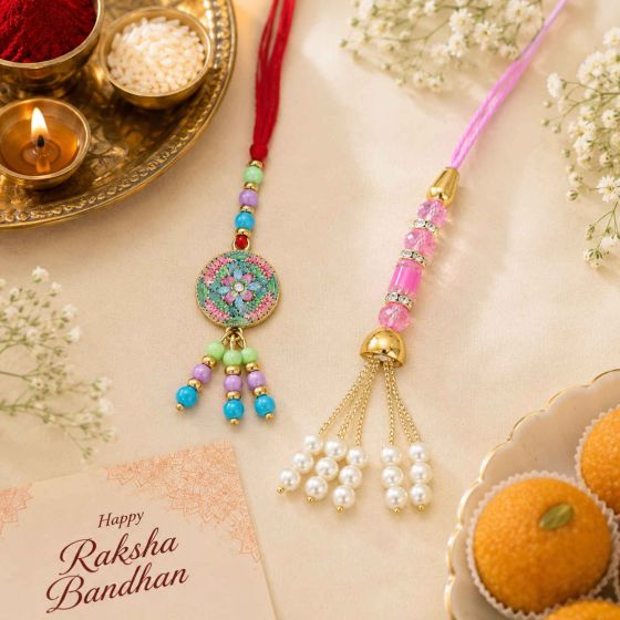 Lumba Bhabhi Rakhi || Set of 2 || Type-2 || Saras Aajeevika