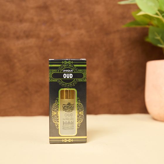 Unique Attar Roll-On || Oud || 8 ml || Saras Aajeevika
