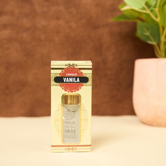 Unique Attar Roll-On || Vanila || 8 ml || Saras Aajeevika