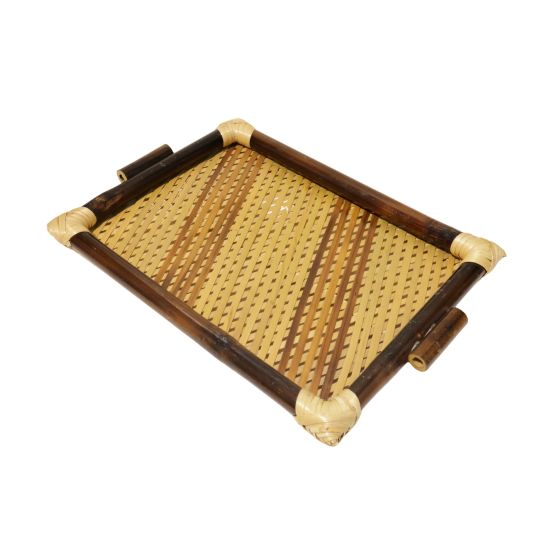 Pipe Tray Medium Natural Colour|| Brown || Saras Aajeevika
