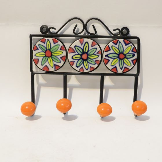 Hanger Ceramics Blue Pottery 2*6 || Saras Aajeevika