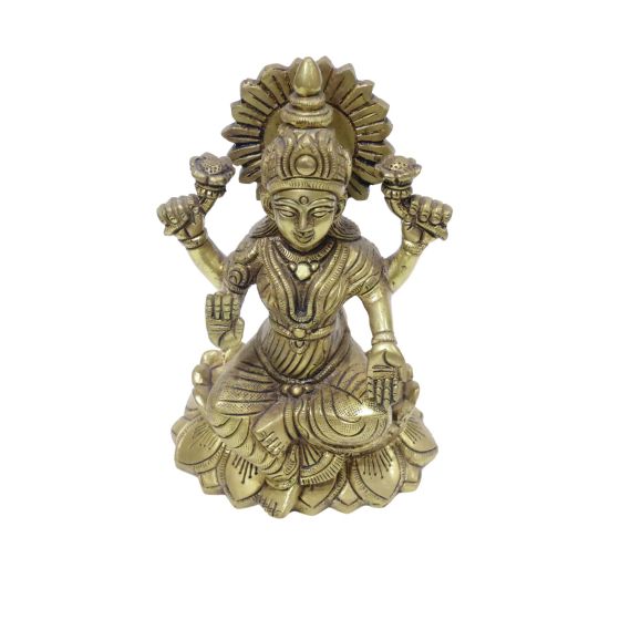 Idol Laxmi Lotus Fine Art 7 Inch || Saras Aajeevika