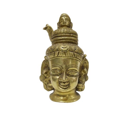 Brass Shiva Head || Saras Aajeevika