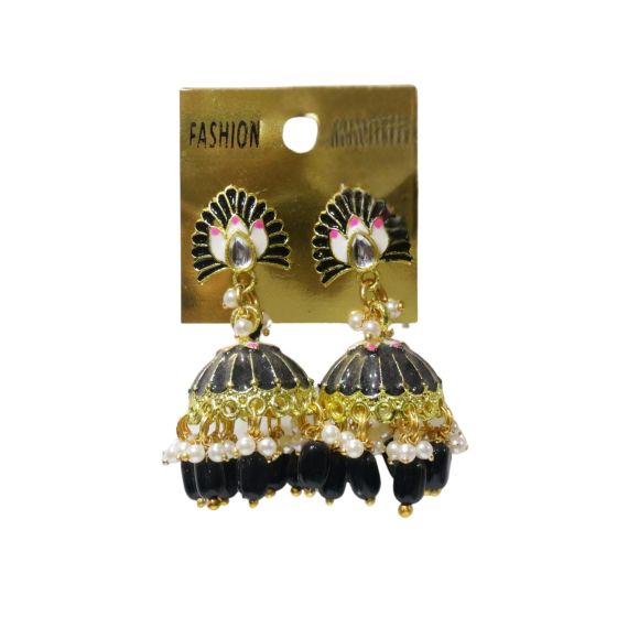 Jali Cutting Earrings Multicolour || 3 colour Variant || Saras Aajeevika