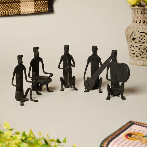 Wrought Iron Music Set ( 5 Pc) || Table Décor || Saras Aajeevika