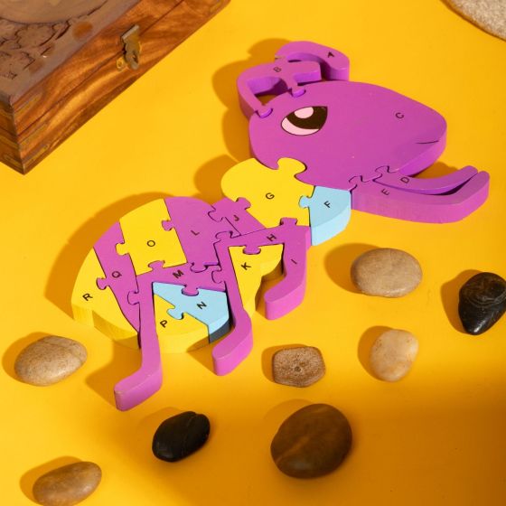 Wooden Puzzle Ant | Toy for Kids | Handmade Toys | Multi Color