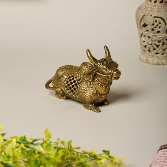 Dhokra Art Brass Nandi || Saras Aajeevika