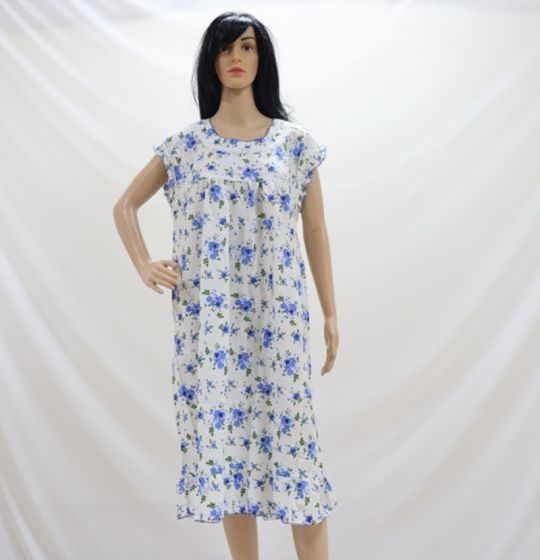  Blue Rose With Green - S Size