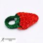 Handnitted Woolen Strawberry Sling Bag || Saras Aajeevika