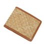 Handmade Bamboo Ladies Mobile Sling Bag || Natural Brown Color || Saras Aajeevika