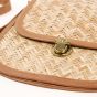 Handmade Bamboo Ladies Sling Bag 9" || Saras Aajeevika