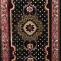 Cotton Carpet 2*6 Ft || Maroon & Black Colour || Saras Aajeevika