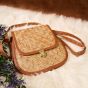 Handmade Bamboo Ladies Sling Bag 9" || Saras Aajeevika
