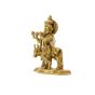 Brass Krishna with Cow idol 8 inch || Saras Aajeevika