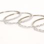 Beads Bangles || White Color || Set of 4 || Saras Aajeevika