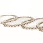 Beads Bangles || Silver & Purple Color || Set of 4 || Saras Aajeevika
