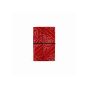 Handmade Paper Rubber Lock Diary || Size 6x4 || Red Colour || Saras Aajeevika