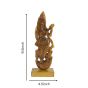 Wooden Maa Saraswati Statue 10 Inch || Handicrafted by SHG || Saras Aajeevika 