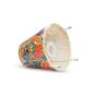 Goat Leather Round Lamp Shade Ganesha 5 inch || Saras Aajeevika