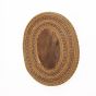 Handcrafted Pine Needle Oval Tray || Saras Aajeevika
