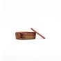 Handcrafted Pine Needle Coaster Red || Saras Aajeevika