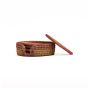 Handcrafted Pine Needle Coaster Red || Saras Aajeevika