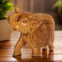 Wooden Elephant 6" || Natural Color || Saras Aajeevika