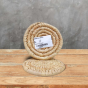 Handcrafted Natural Grass Coasters – Round (Set of 2)