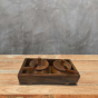  Pickle Set With Tray Wooden