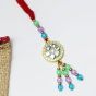 Family Rakhi (Bhaiya Bhabhi + 2 Kids ) Type-1 || Set of 4 || Saras Aajeevika