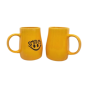Khurja Pottery Milk Mug Chimni Wt Yellow Clr Set Of 2 || Saras Aajeevika
