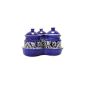 Khurja Pottery Jar and Tray Blue Mugal Painting 3+1 set | Handmade Kitchenware | Blue