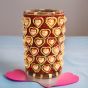 Stone Pen Stand 4" Red || 4 Inch || Natural Color || Saras Aajeevika