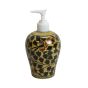 Khurja Pottery Dispenser Big Italian Mustard || Set of 2 || Handmade Khurja Pottery Dispenser Set | mustard