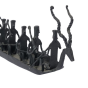  Boat Wrought Iron Black Colour Big Size